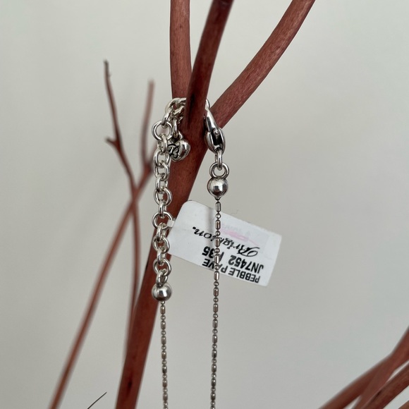 Vintage Brighton Pebble Pave Swarovski Crystal Gunmetal Necklace/Earring Set - Picture 5 of 10